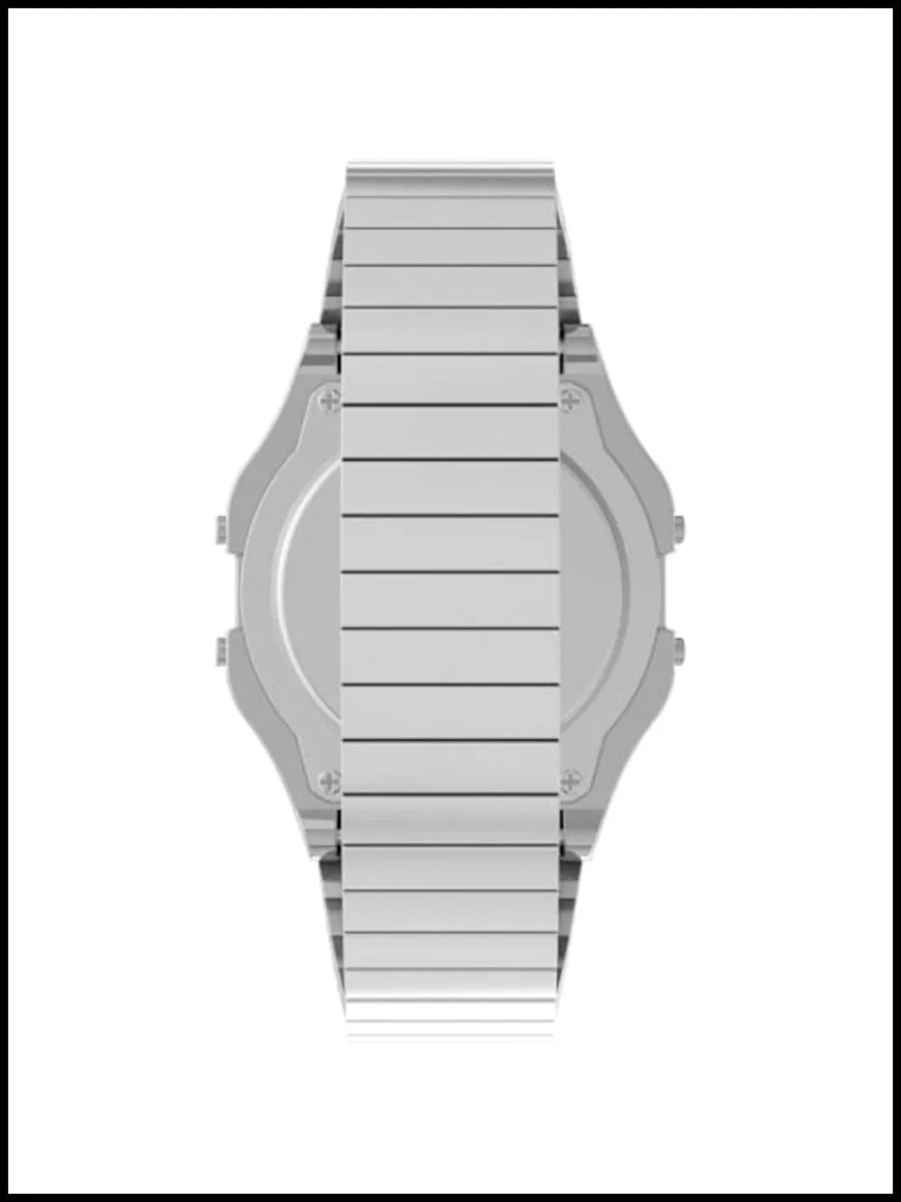 Timex Men's Classic Digital 34mm Watch Stainless Steel Expansion Band